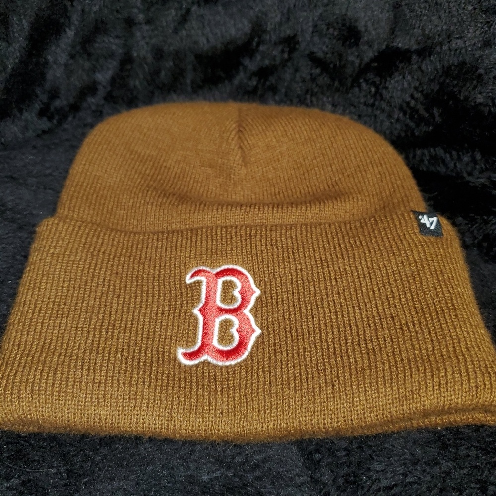 Carhart red Sox beanie